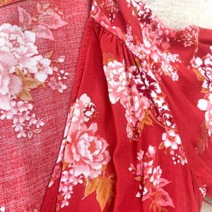 Xhilaration romper, size Small, red, good condition. #w22